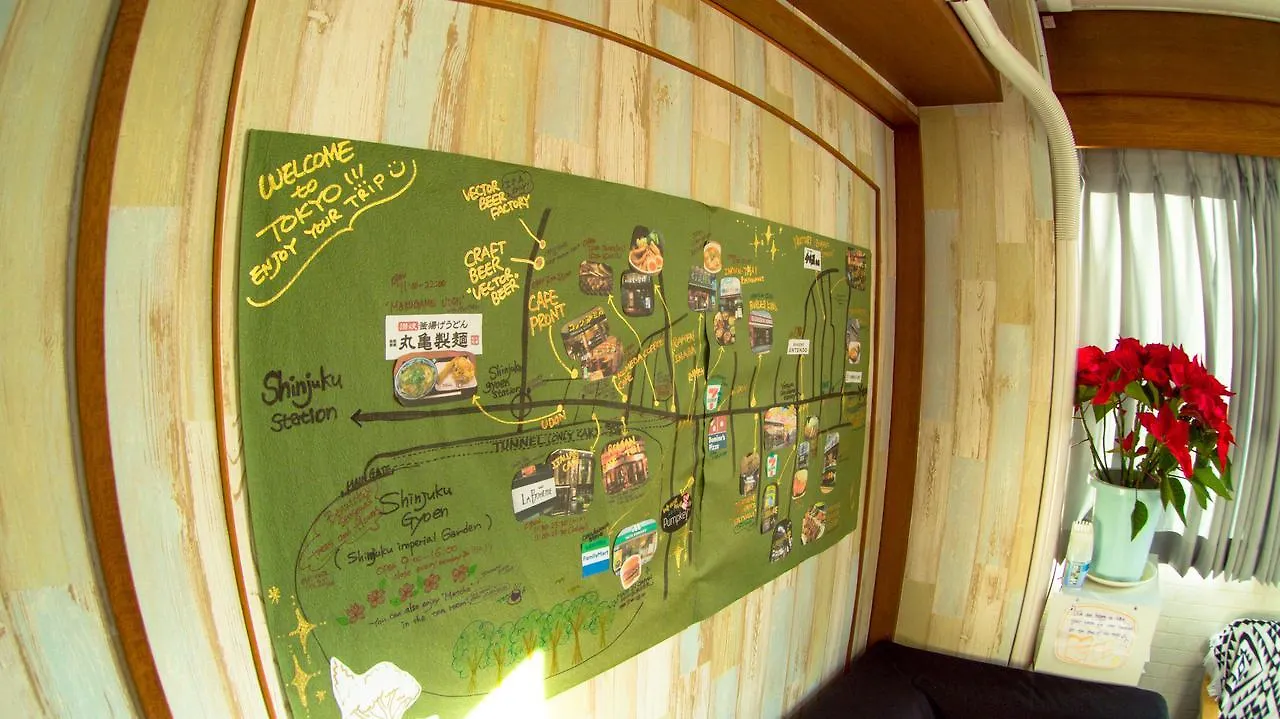 Hostel Pumpkey Tokyo Japonya